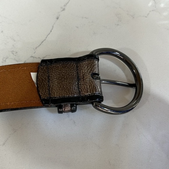 Genuine Fossil Leather Belt New Without Tags - Picture 6 of 8